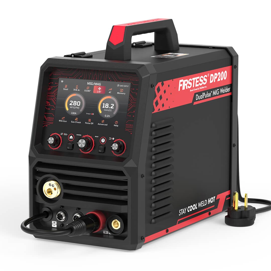 Firstess DP200 Multi-Process DualPulse™ MIG Welder – YesWelder