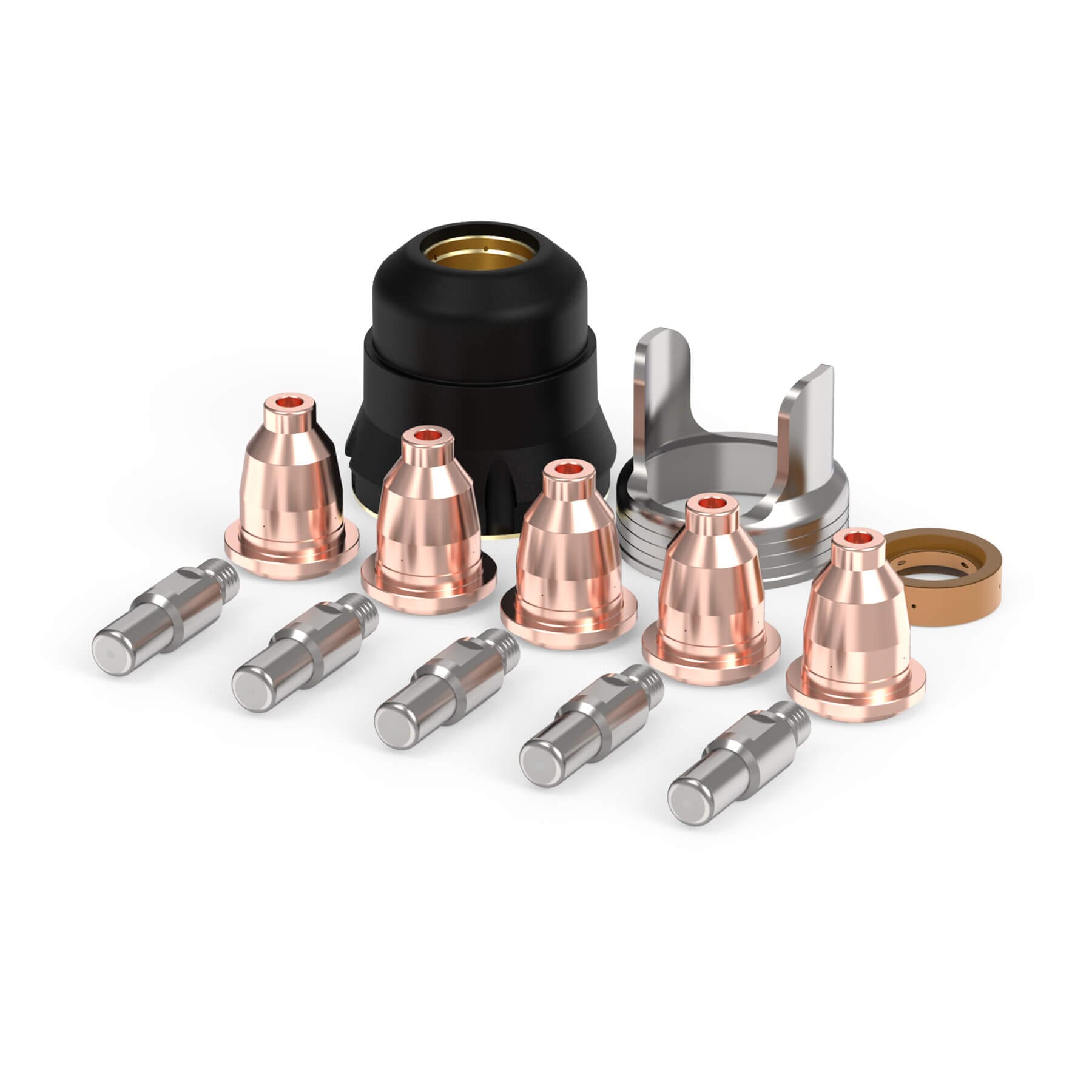 chama出品 13PCS IPT40 Plasma Gouging Consumables Kit | YESWELDER Plasma