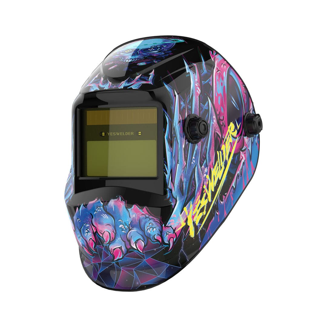【U LAN】Eli Pigment Damage Over Hood LYG-L600A-CP Cyberpunk Customize Graphic Auto-Darkening