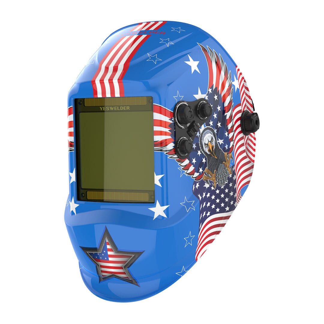 Large View Auto-Darkening Welding Helmet M800H-B – YesWelder