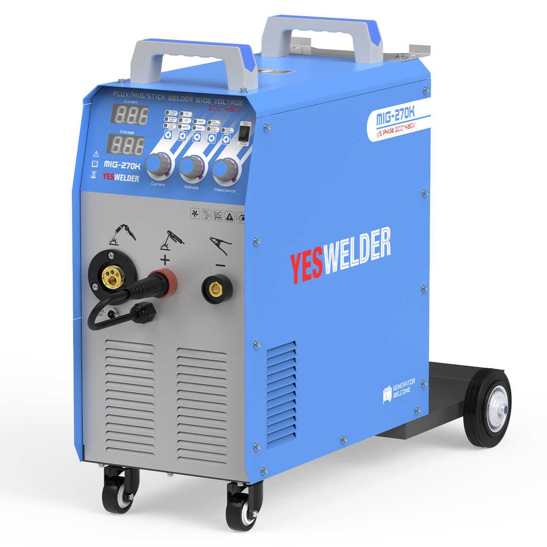 MIG-270K Wide Voltage Multi-process MIG – YesWelder Welder