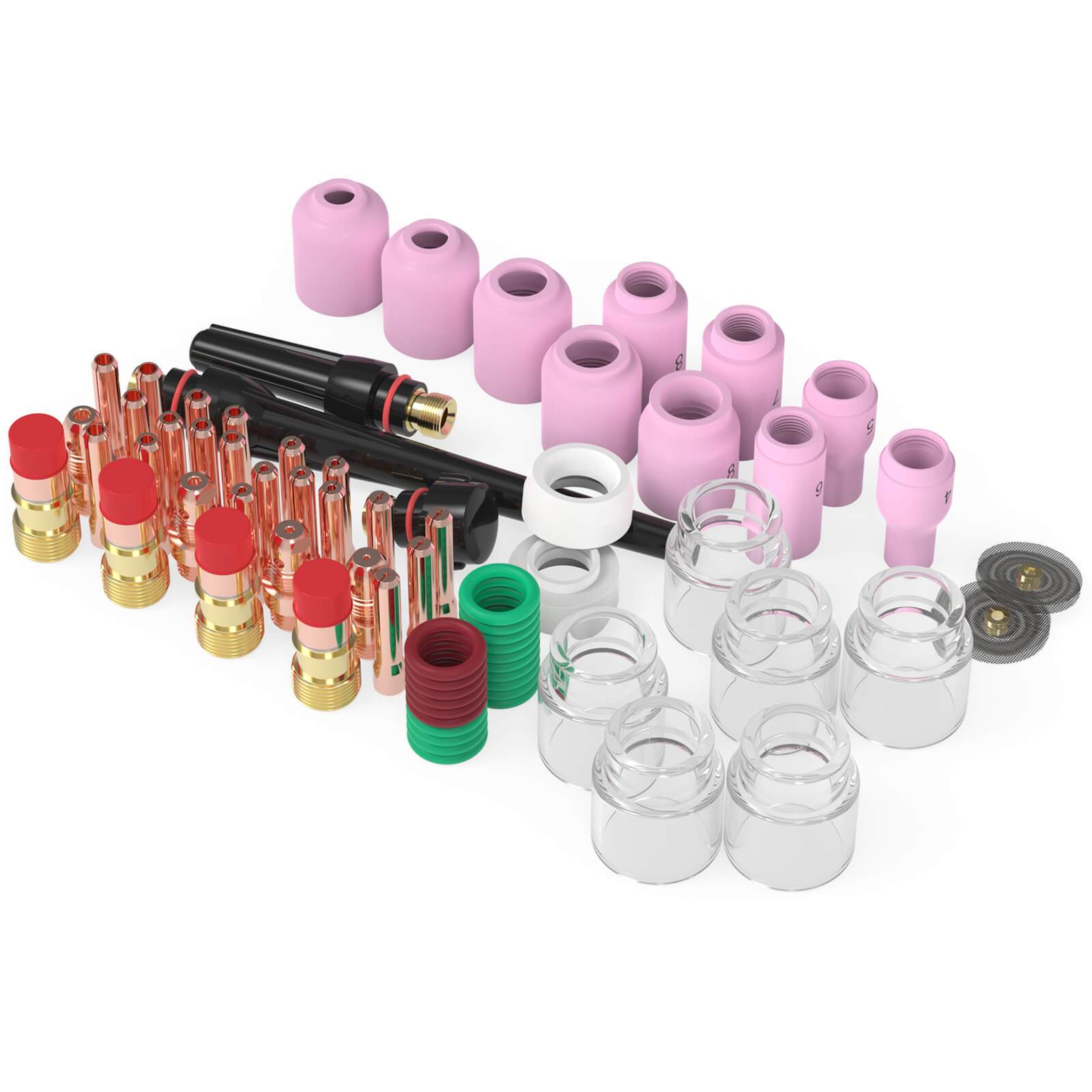 BPG35-71 71PCS WP-17/18/26 TIG Welding Torch Consumables – YesWelder