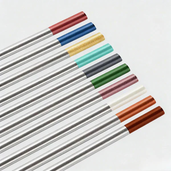 Tungsten Electrode Color Codes and What They Mean for Welding