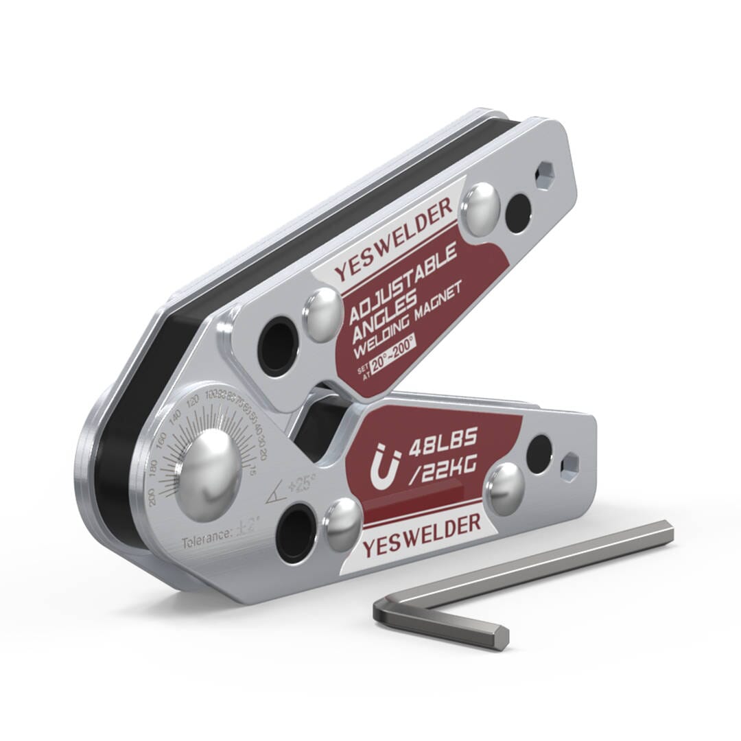 Adjustable  Strong Magnet Welding Angle Clamp for Metal Fabrication, Soldering, Pipe Installation