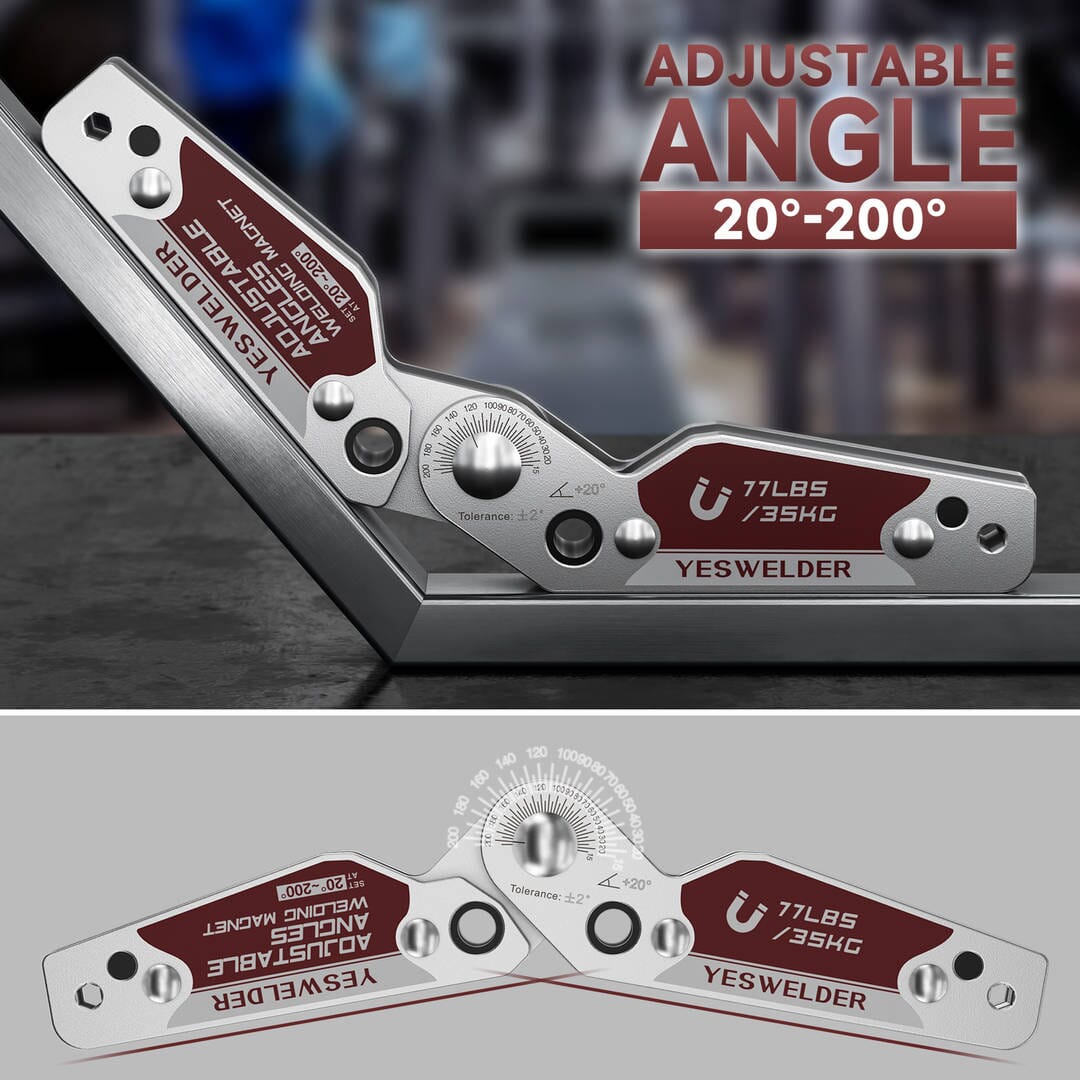Magnetic Strong Welding Angle Clamp for Metal Fabrication, Soldering, Pipe Installation
