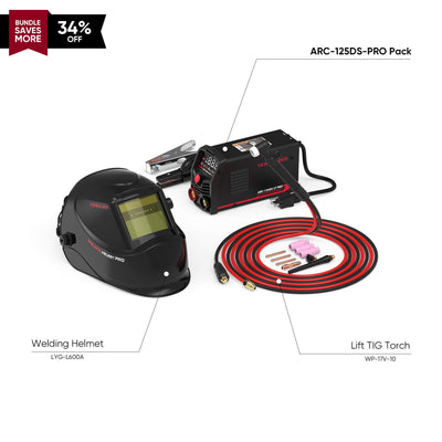 ARC-125DS-PRO 110V Mini Portable Stick Welder Hardware > Tools > Welders & Plasma Cutters YesWelder Welder+Promo Bundle｜ Only $108.83 (Save $56.14) 