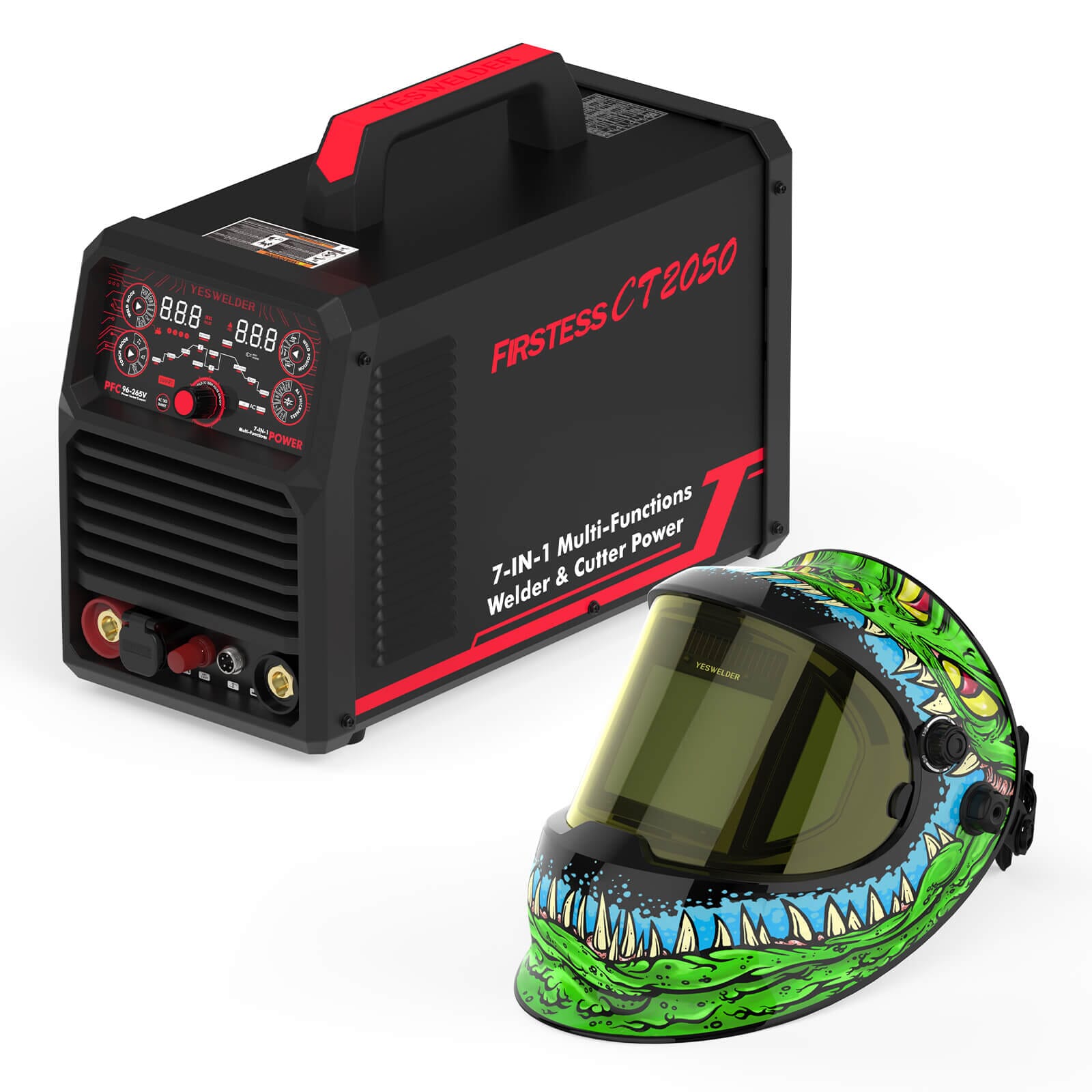 Atomic Dice The Aggressor Q800D Welding Helmet | YesWelder