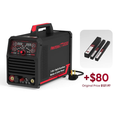 FIRSTESS CT2050 Powerful 7-in-1 Welder & Cutter Hardware > Tools > Welders & Plasma Cutters YesWelder Welder+Welder+TIG Rods(+80USD) 