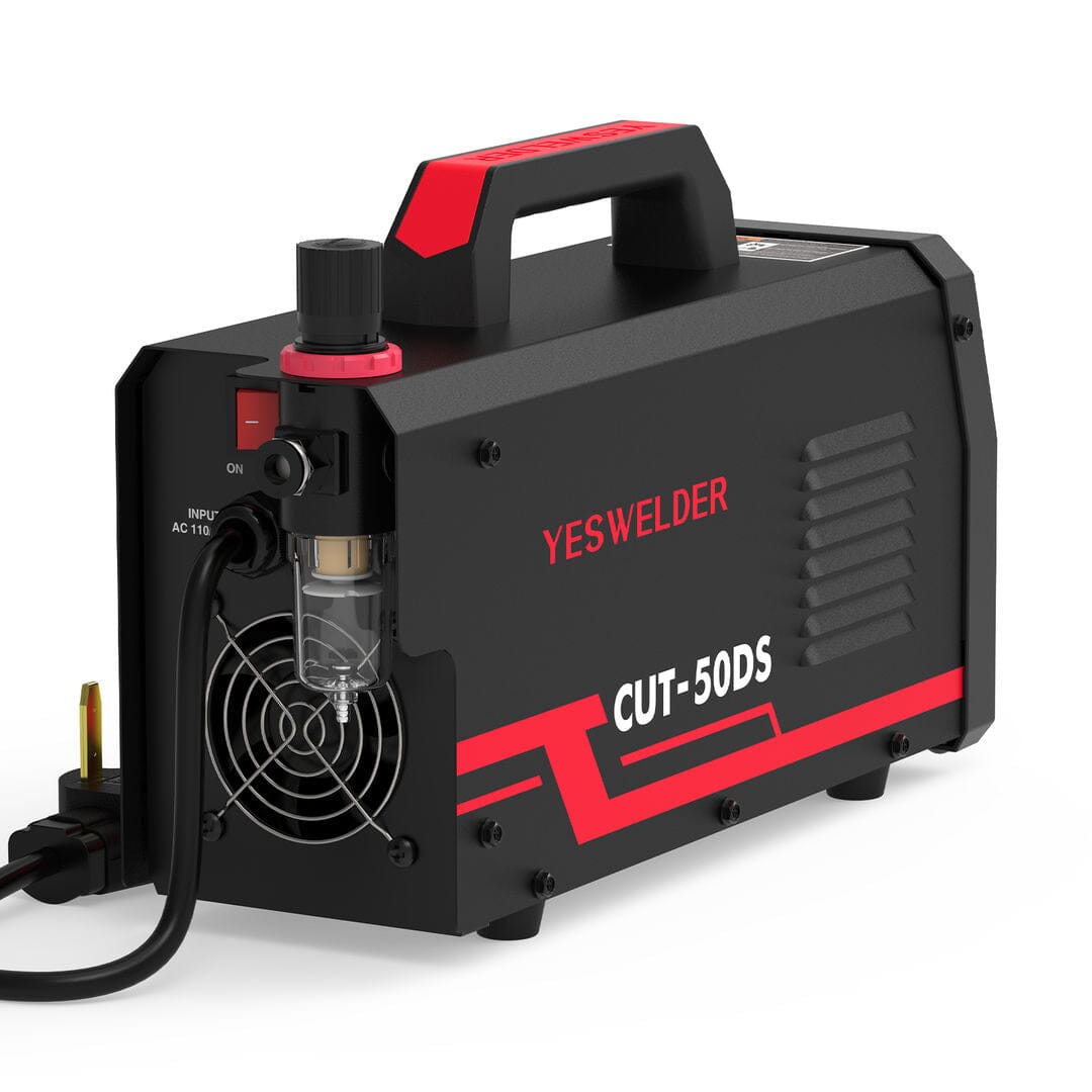 YESWELDER CUT-50DS Plasma Cutter, 50A Pilot Arc, Dual Voltage 110/220V, IGBT Inverter with Large Digital Display Hardware > Tools > Welders & Plasma Cutters YesWelder 