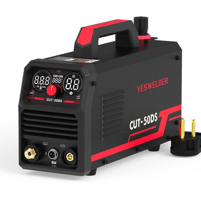 YESWELDER CUT-50DS Plasma Cutter, 50A Pilot Arc, Dual Voltage 110/220V, IGBT Inverter with Large Digital Display Hardware > Tools > Welders & Plasma Cutters YesWelder 