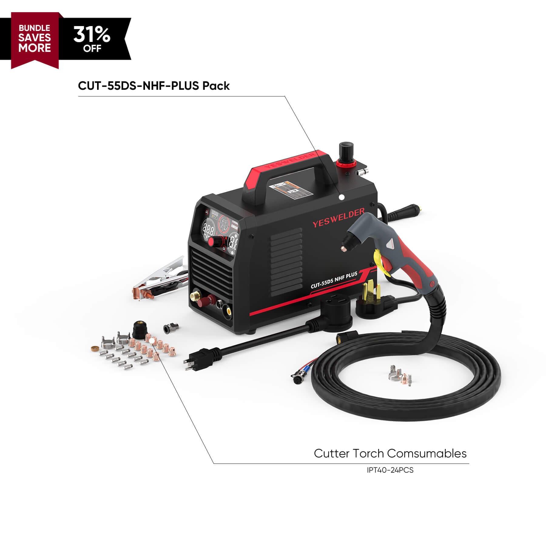  Plasma Cutter  combo bundle