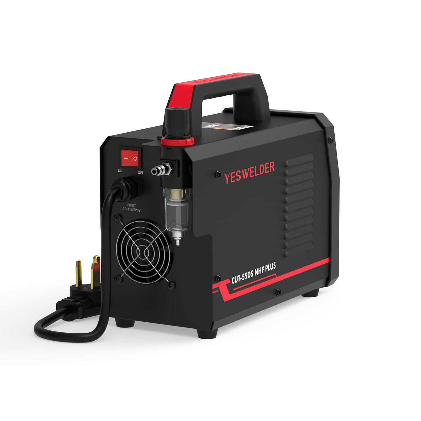 Non-HF Blow-Back Plasma Cutter