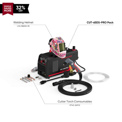 CUT-65DS-PRO Non-HF Non-Touch Pilot Arc Plasma Cutter Hardware > Tools > Welders & Plasma Cutters YesWelder Cutter+Promo Bundle｜ Only $324.79 (Save $155.19) 