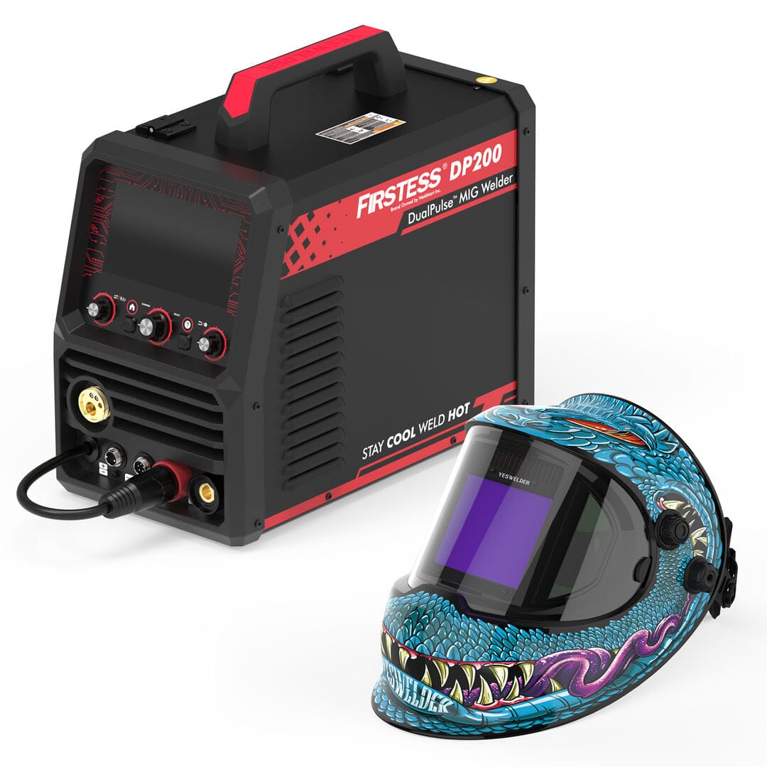 DP200 MIG welder +helmet icon