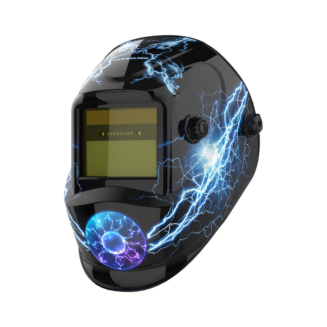 Wide View Solar-Powered Welding Helmet L500A-A – YesWelder
