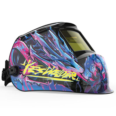 LYG-L600A-CP Cyberpunk Customize Graphic Auto-Darkening Welding Helmet