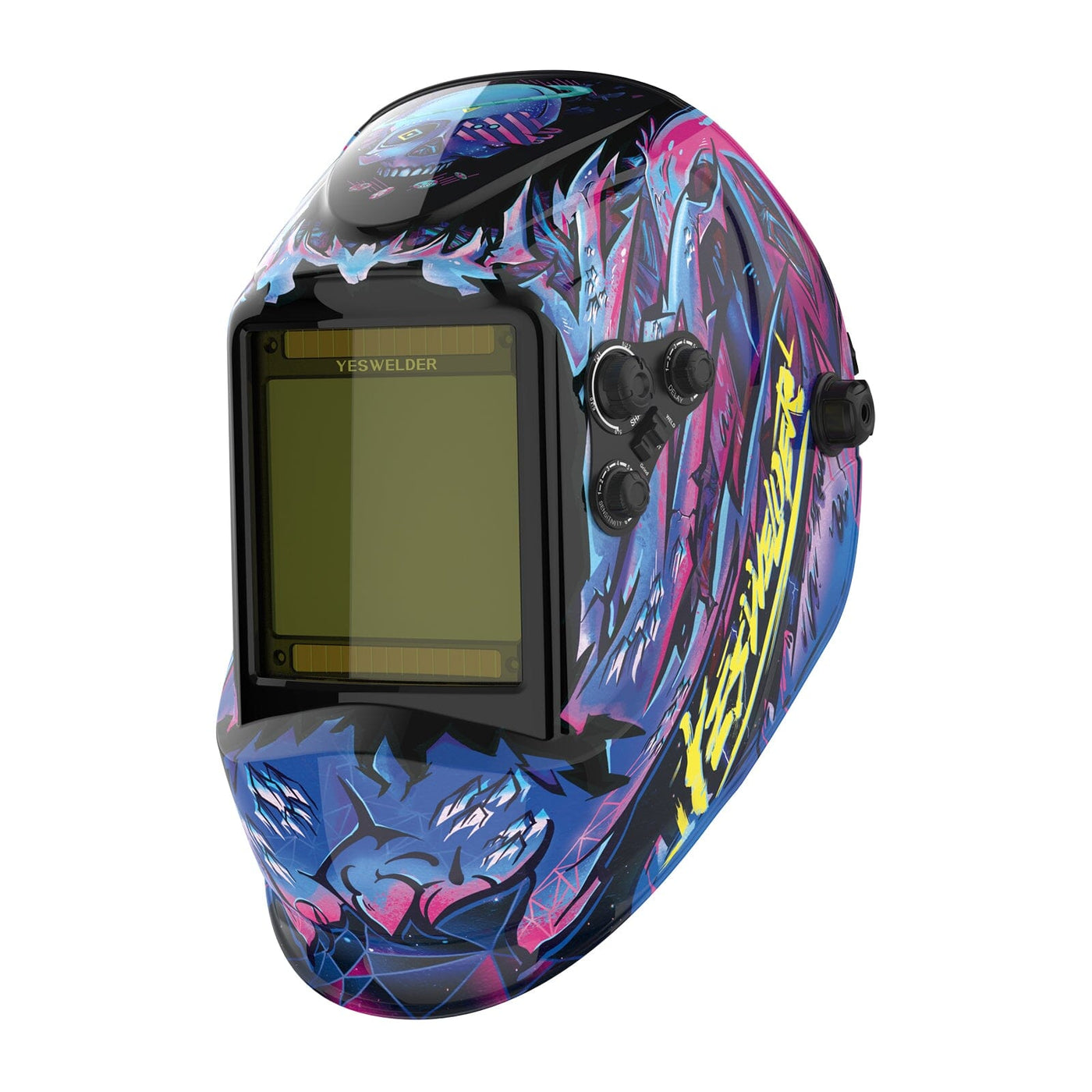 Auto-darkening Welding Hood