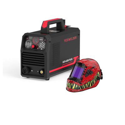 LYG-M800H-RH Rion Graphic Auto-Darkening Welding Helmet Business & Industrial > Work Safety Protective Gear > Welding Helmets YesWelder Helmet+CUT-65DS Cutter 