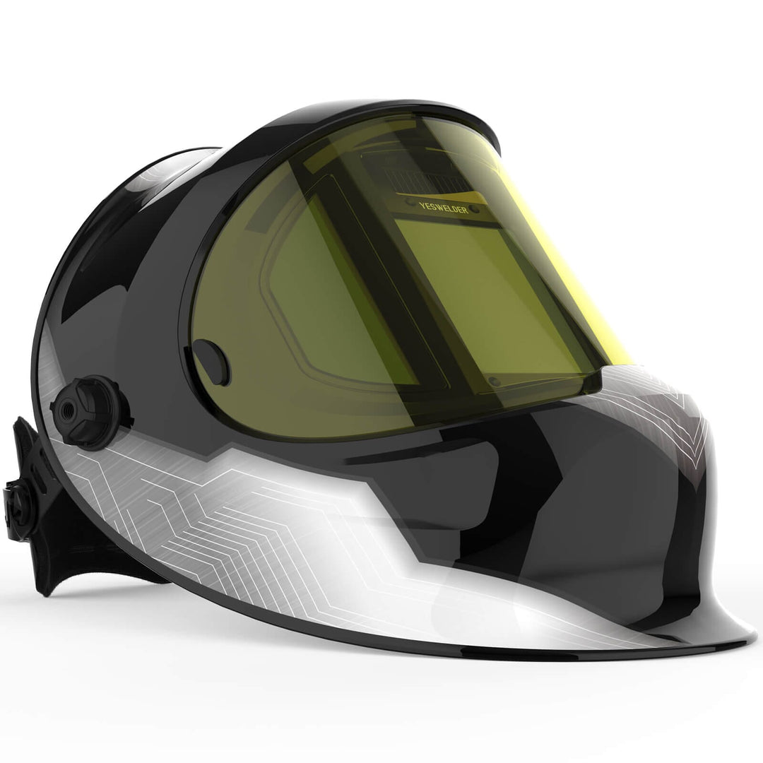 Auto Darkening Welding Helmet Panoramic View Q800D-A | YesWelder