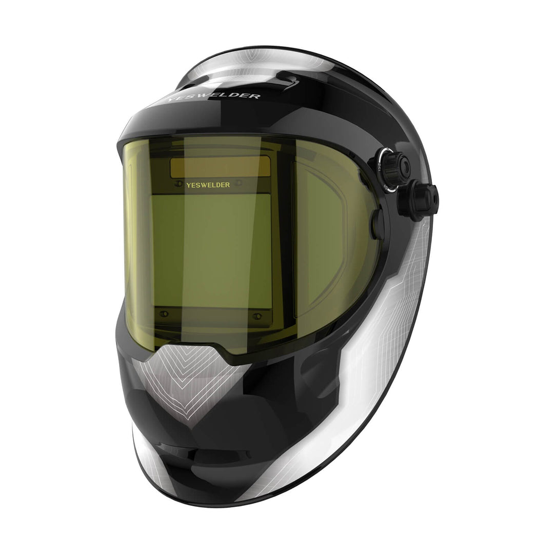 自動遮光溶接面 LYG-Q800D Amazon | YESWELDER 溶接面 自動遮光 側面も見える広視野 4アーク