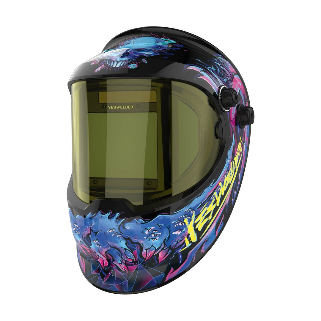 LYG-Q800D-CP Cyberpunk Customize Graphic Auto-Darkening Welding