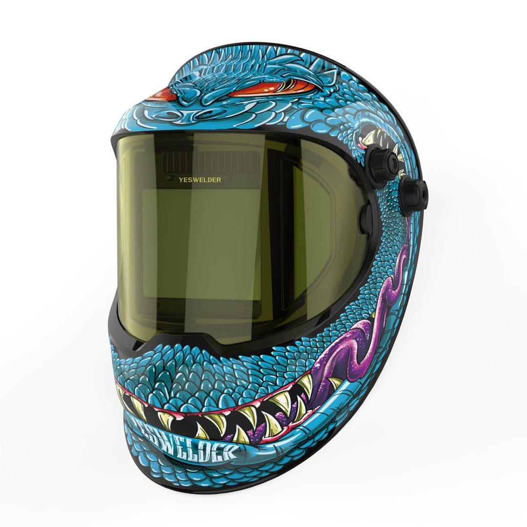 自動遮光溶接面 LYG-Q800D LYG-Q800D-SK Ellie J Customize Monster Graphic Auto-Darkening