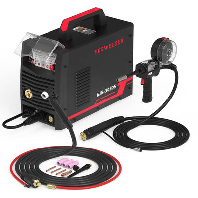 MIG-205DS-B Multi-Process MIG Aluminum Welder Hardware > Tools > Welders & Plasma Cutters YesWelder 