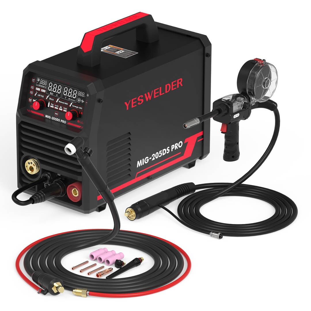 MIG-205DS-B Multi-Process MIG Aluminum Welder Hardware > Tools > Welders & Plasma Cutters YesWelder 