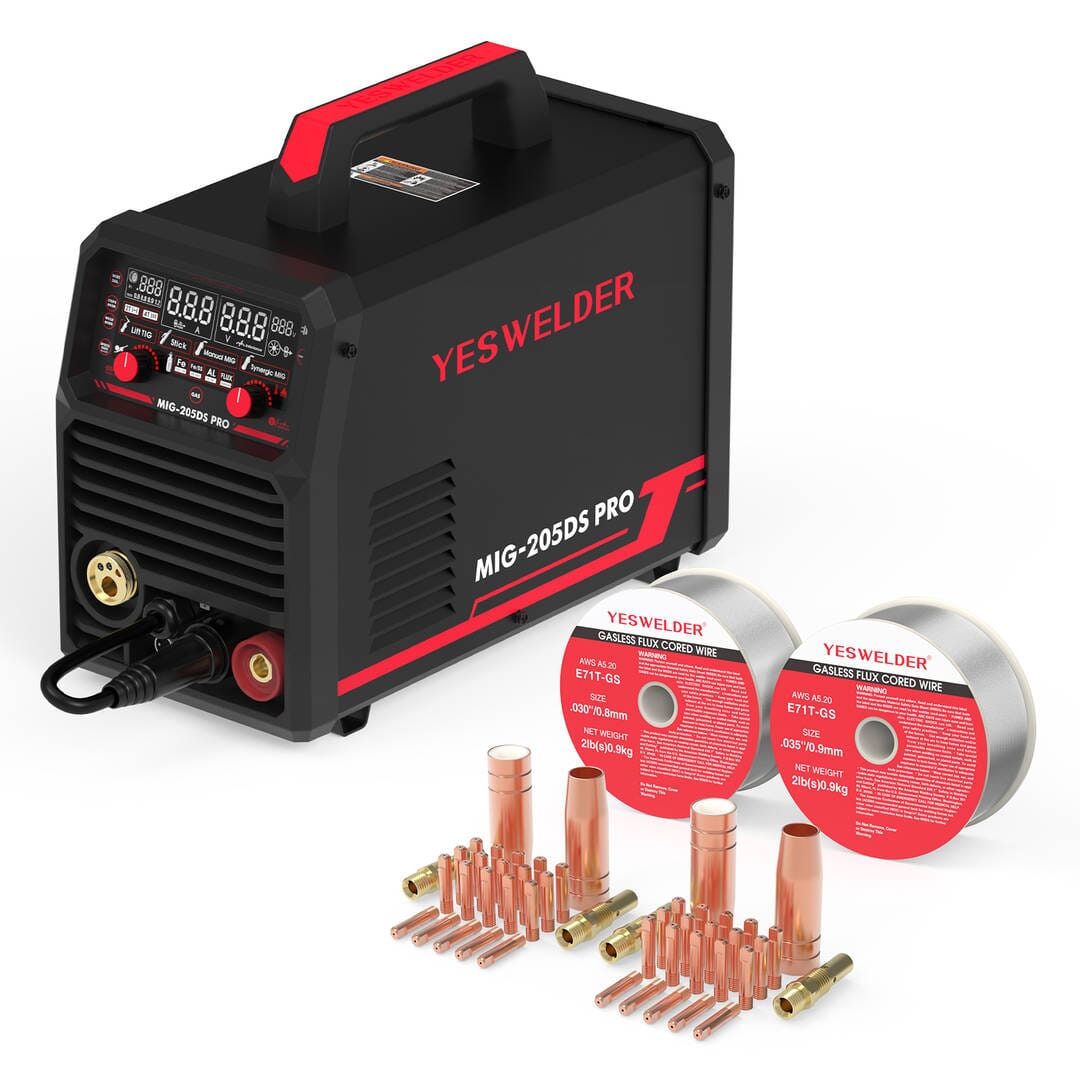 MIG-205DS-Pro Multi-Process MIG Aluminum Welder Hardware > Tools > Welders & Plasma Cutters YesWelder 