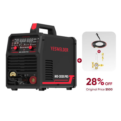 MIG-205DS-Pro Multi-Process MIG Aluminum Welder + TIG bundle