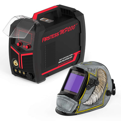 MP200 welder & cutter and M800H-VK helmet bundle