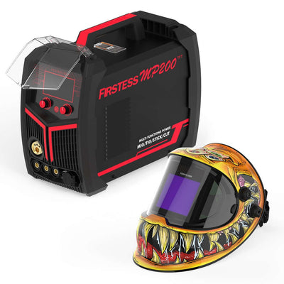 MP200  welder& cutter and Q800D-YM helmet bundle