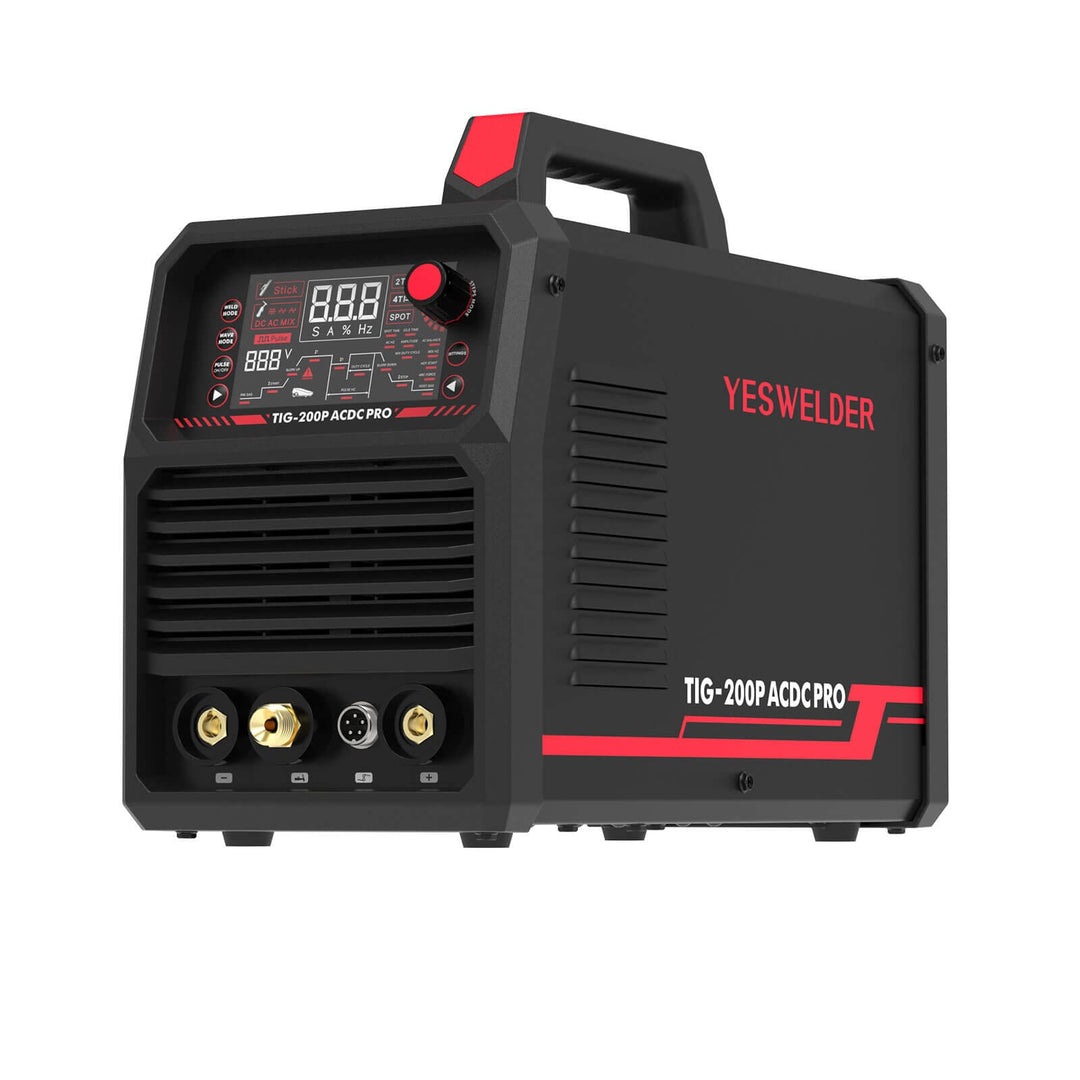 TIG-200P-ACDC-PRO AC/DC Aluminum TIG Welder – YesWelder