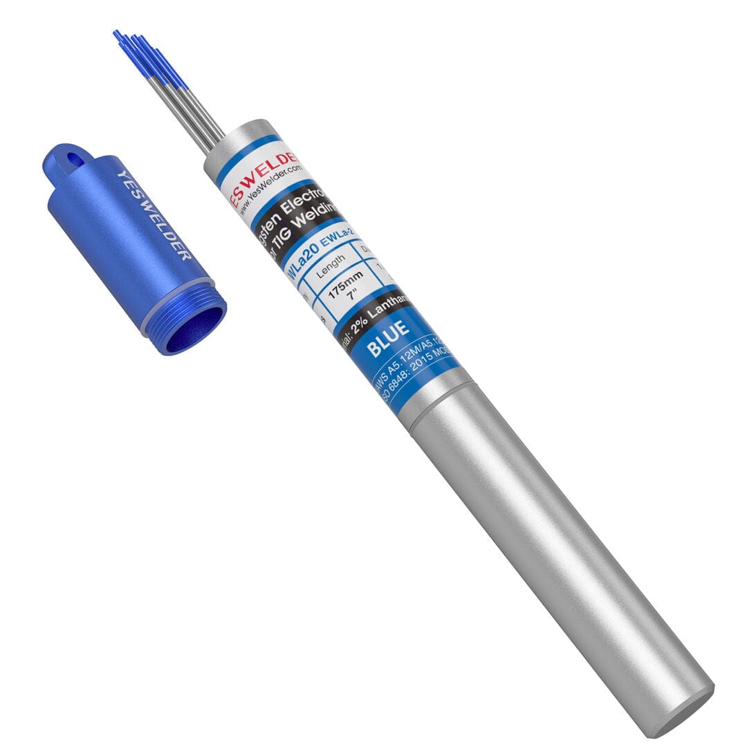 WL20 Series 2% Lanthanated TIG WeldingTungsten Electrode Hardware > Tool Accessories >Tungsten YesWelder 1/25"x7" (1.0x175mm) 