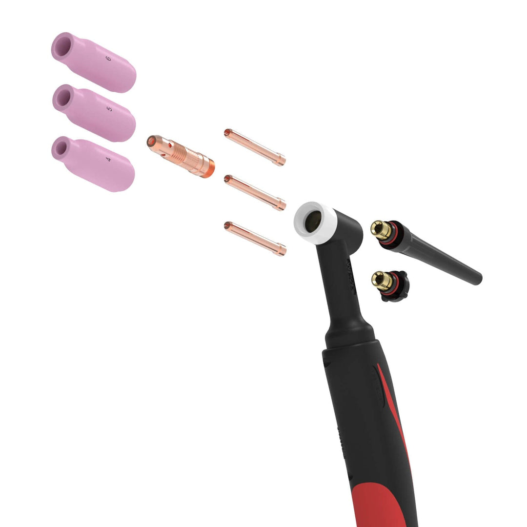 WP-26 TIG Replacement Torch Compatible with Multiple YESWELDER