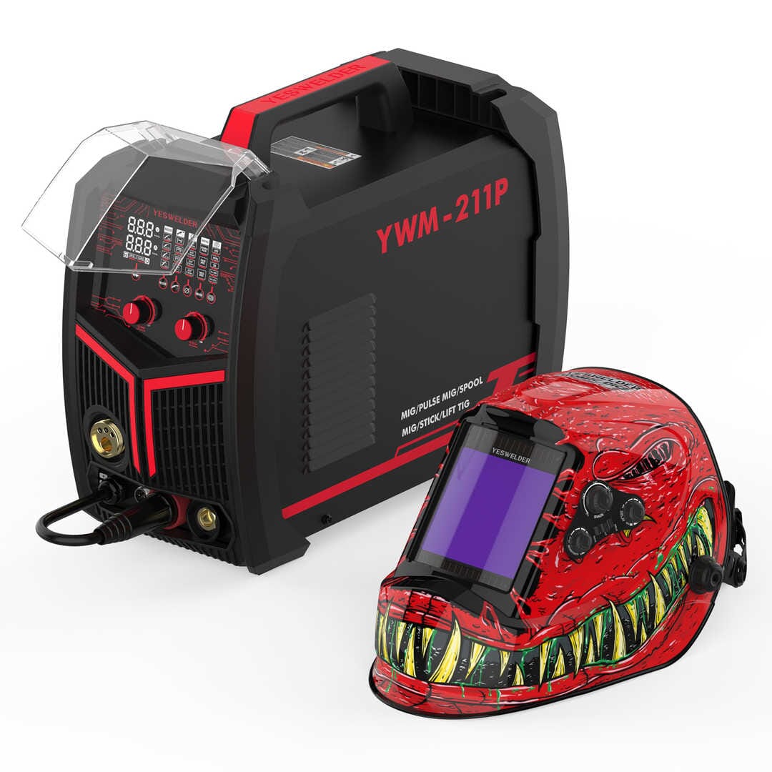 YWM-211P Double Pulse Aluminum MIG Welder – YesWelder YWM-211P Double Pulse Aluminum MIG Welder – YesWelder