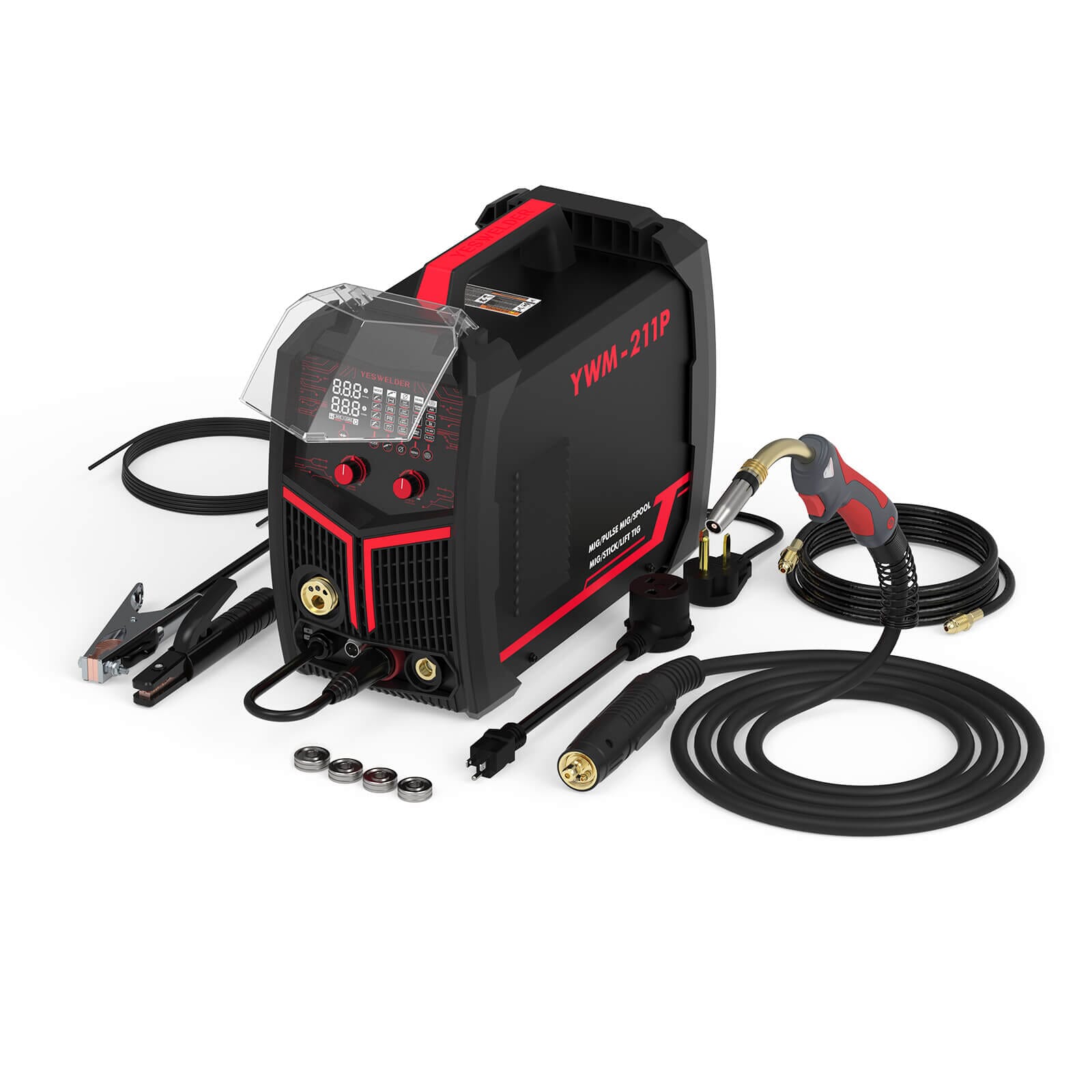 YWM-211P Double Pulse Aluminum MIG Welder
