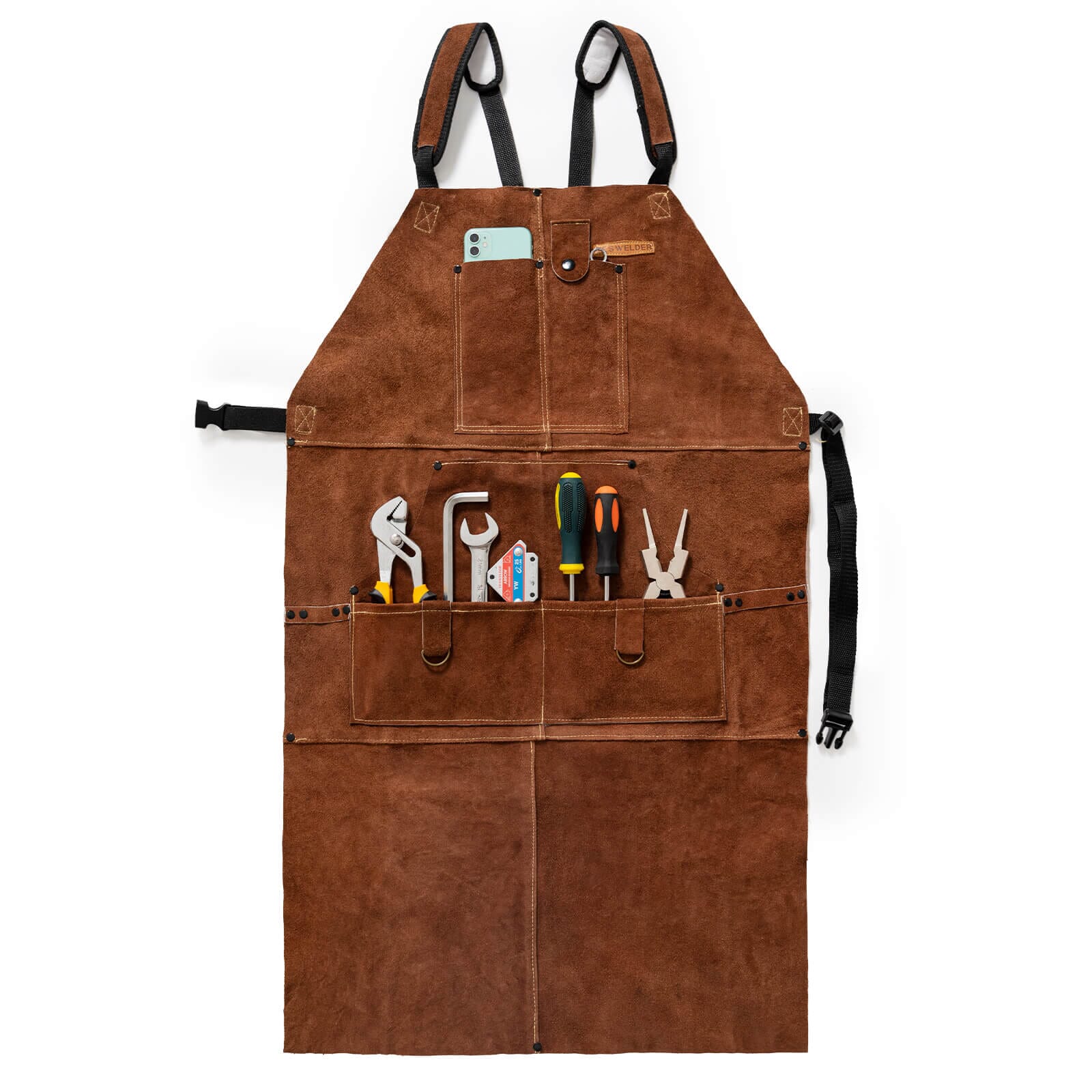Leather Welding Apron | Heat & Flame Resistant Work Apron – YesWelder